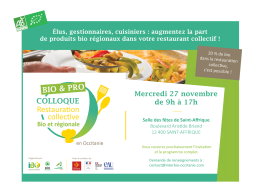 Save the date Colloque Resto Co Bio 1