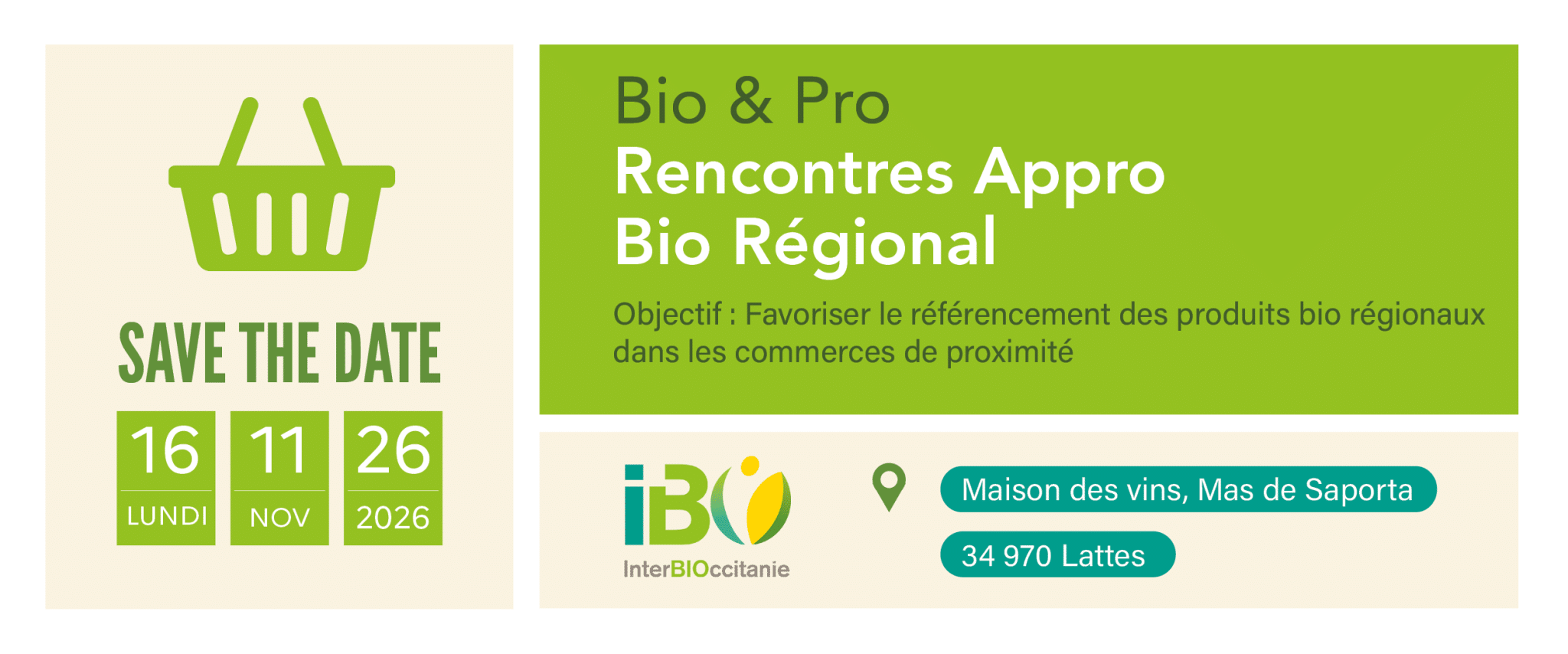 Bio & Pro - Rencontres Appros Bio régional en Occitanie 1